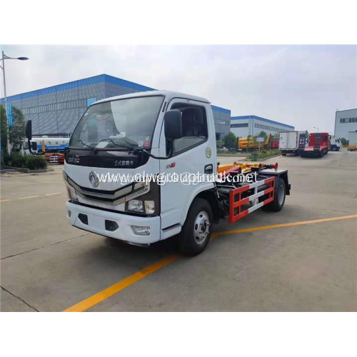 Euro 6 Dongfeng garbage can transport truck